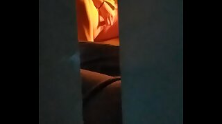 Filmed teen room mate playing with her tight pussy through window 1